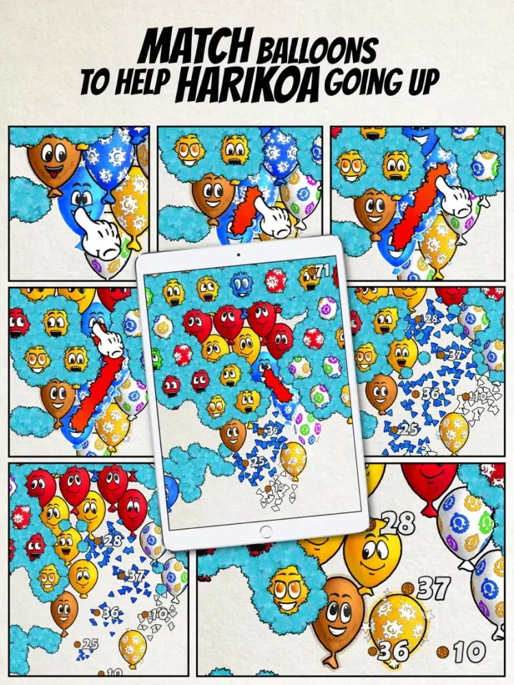 HARIKOA’s Matching Adventures iPad  سکرین شاٹس