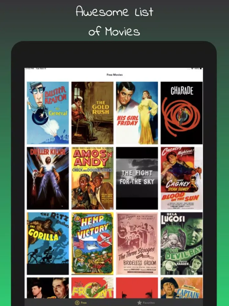 Show Box: 123 Movie Box iPad 应用截图