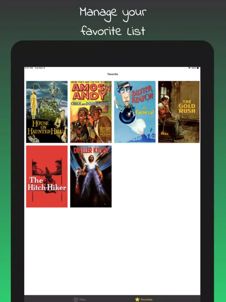 Show Box: 123 Movie Box iPad 应用截图