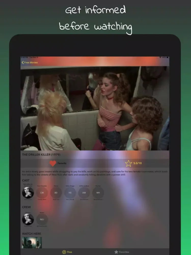 Show Box: 123 Movie Box iPad 应用截图