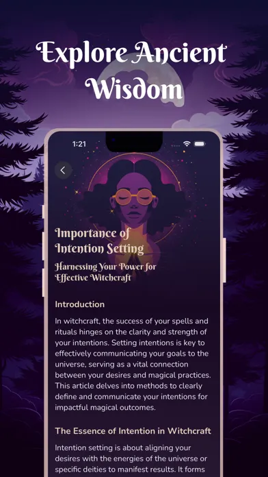 Tangkapan layar Witchcraft & Wicca - Coven App