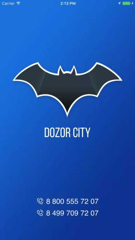Ảnh chụp màn hình của DOZOR.CiTY