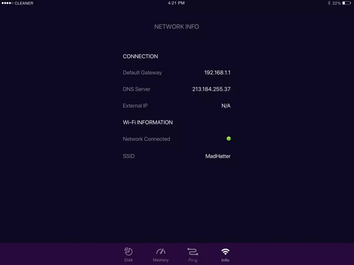 Скриншоты WiFi Toolkit: Network Analyzer iPad 