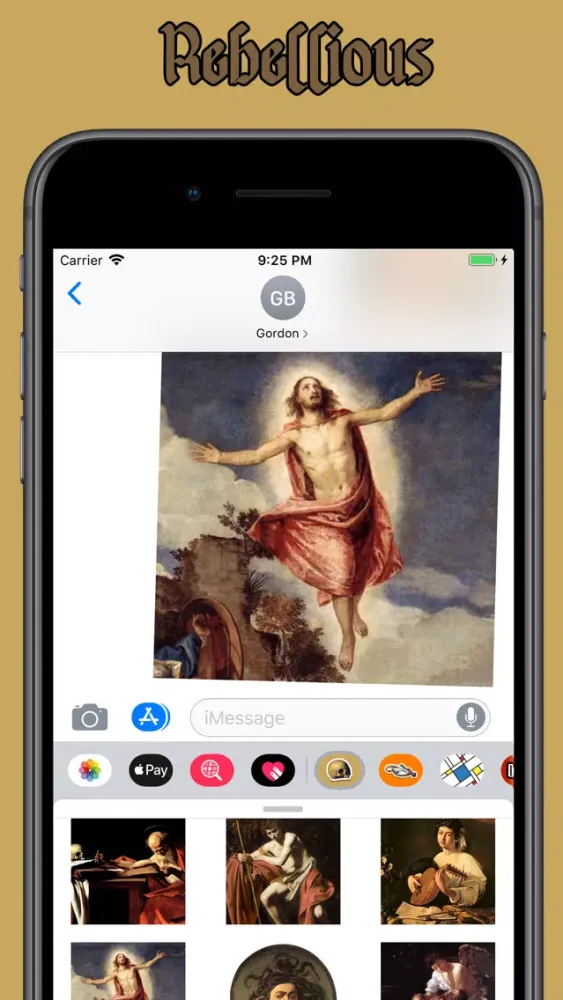Скриншоты Caravaggio Stickers