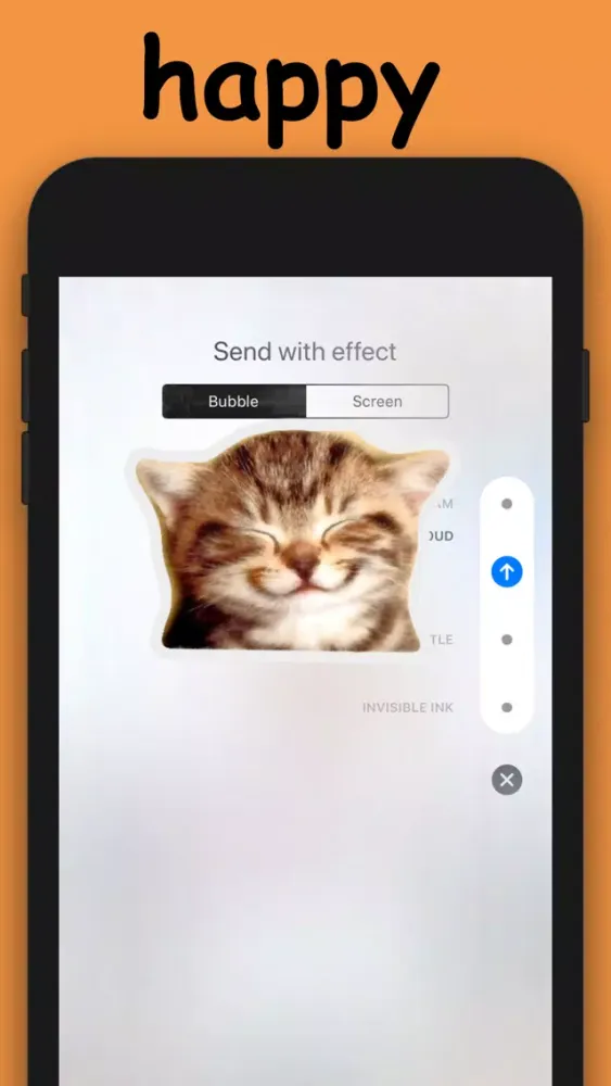 Cutest Happy Cat Stickers Ekran Görüntüleri