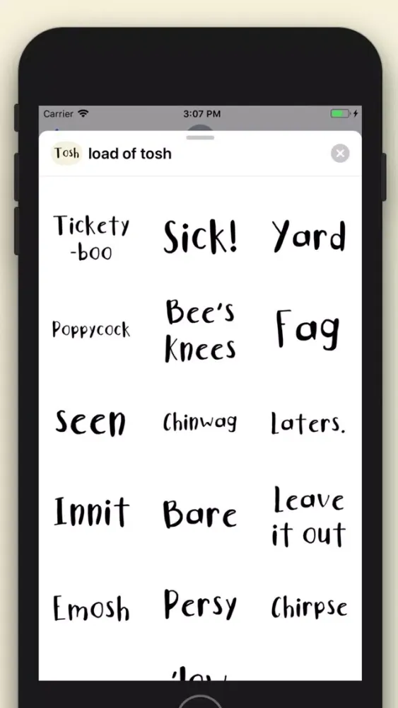 Tosh - real English words Ekran Görüntüleri