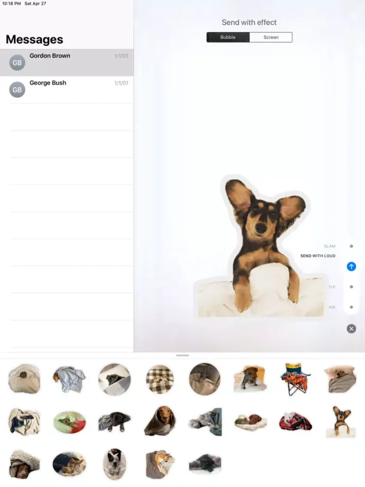 Скриншоты tucked in puppies: cute & cosy iPad 