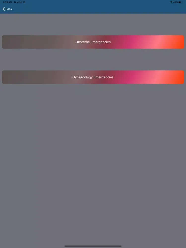 Obs/Gynae ToolKit + Flashcards iPad  Ekran Görüntüleri