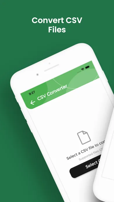 CSV Converter, CSV to PDF Screenshots