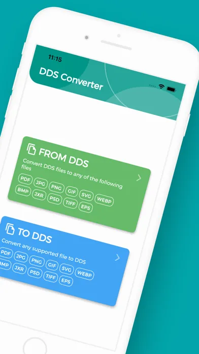 DDS Converter, DDS to PNG 스크린샷