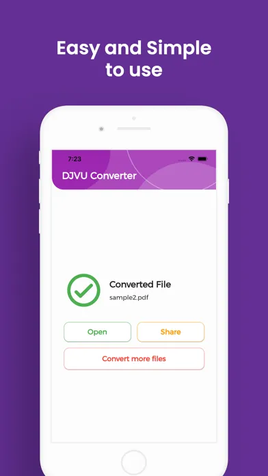 DJVU Converter, DJVU to PDF應用截圖