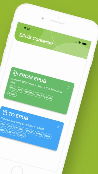 EPUB Converter, EPUB to PDF Screenshots