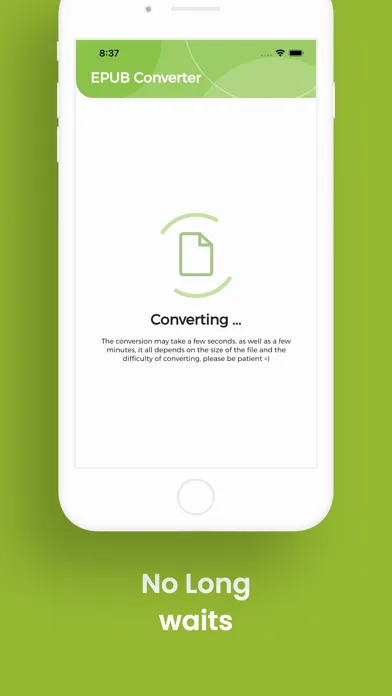EPUB Converter, EPUB to PDF Screenshots