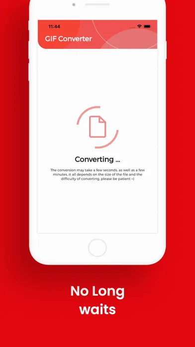 Capturas de tela do GIF Converter, GIF to MP4