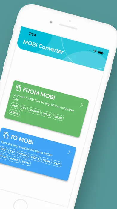 MOBI Converter, MOBI to EPUB স্ক্রিনশট