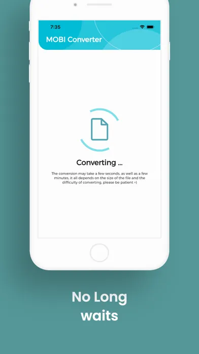 MOBI Converter, MOBI to EPUB স্ক্রিনশট