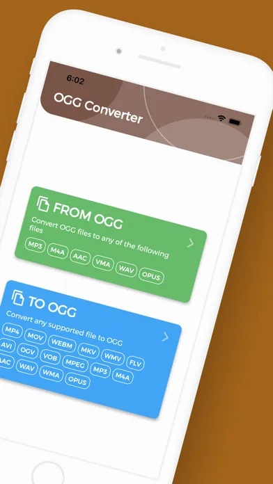 Zrzuty ekranu OGG Converter, OGG to MP3