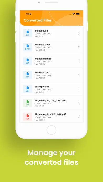 Captures d'écran de TXT Converter, TXT to WORD