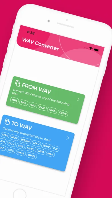WAV Converter, WAV to MP3應用截圖