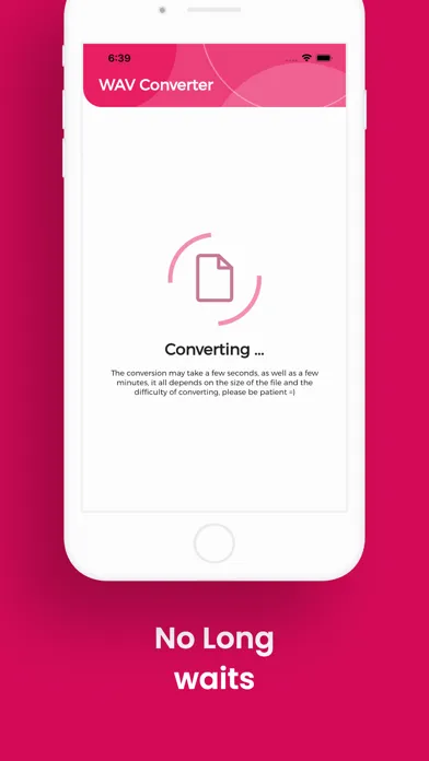 WAV Converter, WAV to MP3應用截圖