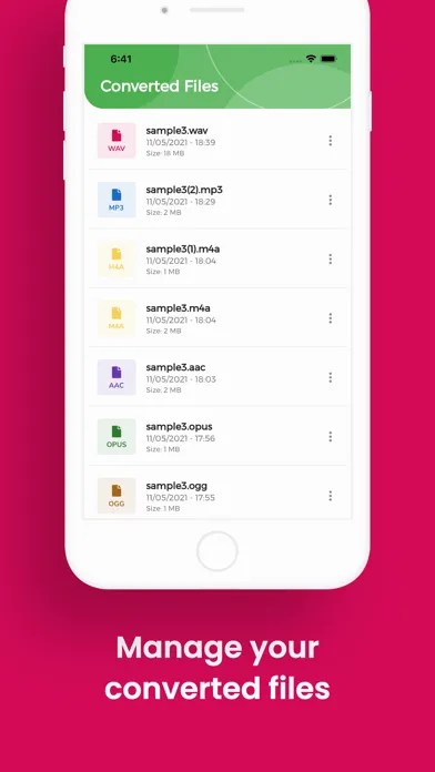 WAV Converter, WAV to MP3應用截圖