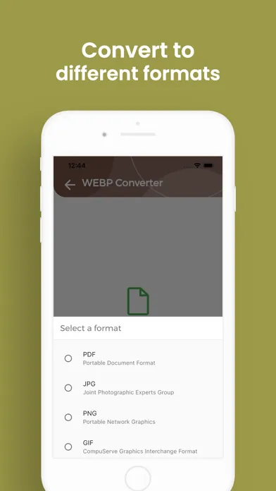 WEBP Converter, WEBP to GIF 스크린샷