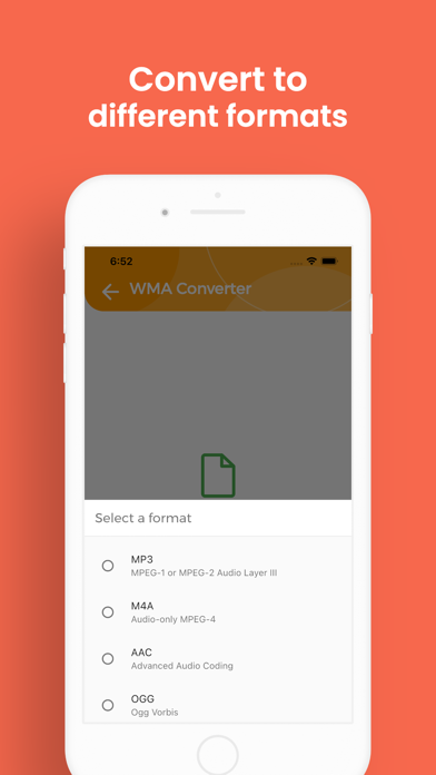 WMA Converter, WMA to MP3应用截图