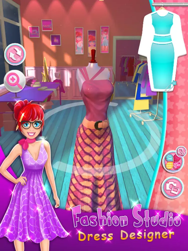 Fashion Studio Dress Designer: Clothes for Models iPad  Screenshots