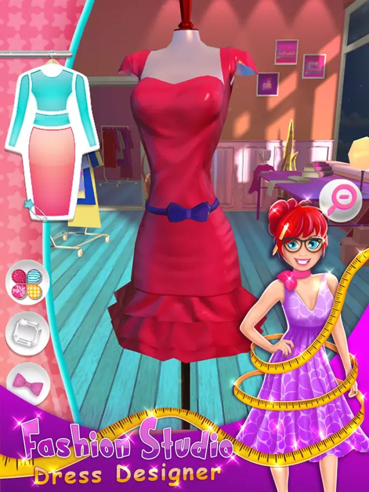 Fashion Studio Dress Designer: Clothes for Models iPad  Screenshots