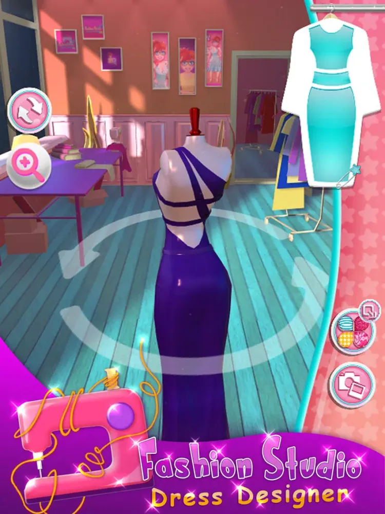 Fashion Studio Dress Designer: Clothes for Models iPad  Screenshots