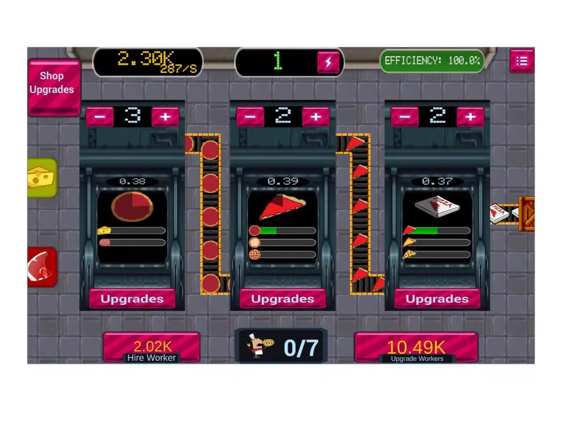تصاویر Idle Pizza Factory iPad 