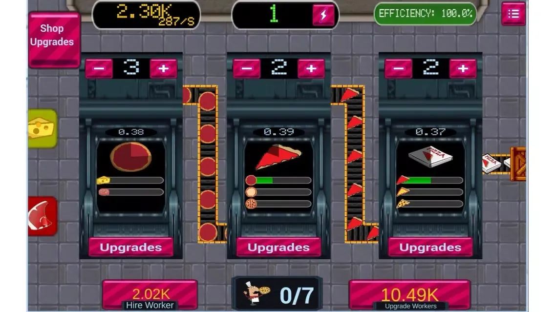 تصاویر Idle Pizza Factory