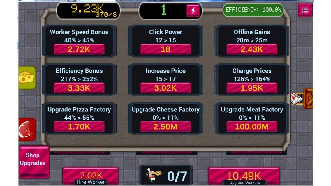 تصاویر Idle Pizza Factory