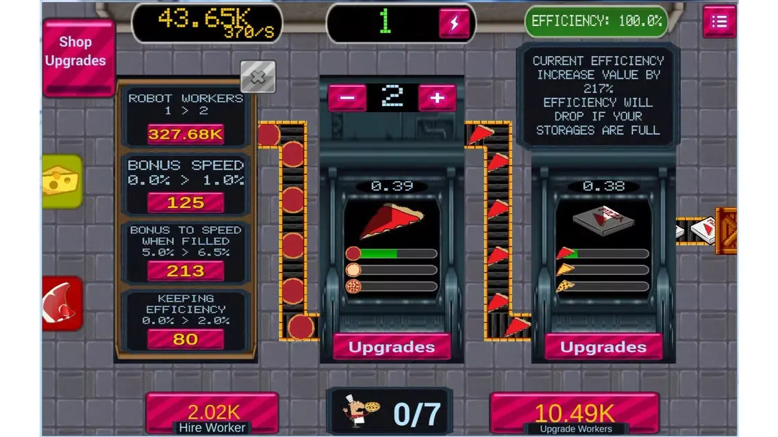 تصاویر Idle Pizza Factory