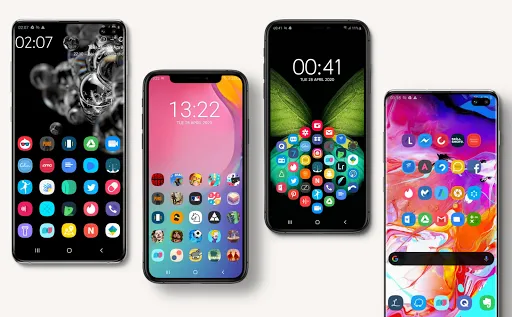 Скриншоты One UI Icon Pack & Wallpapers
