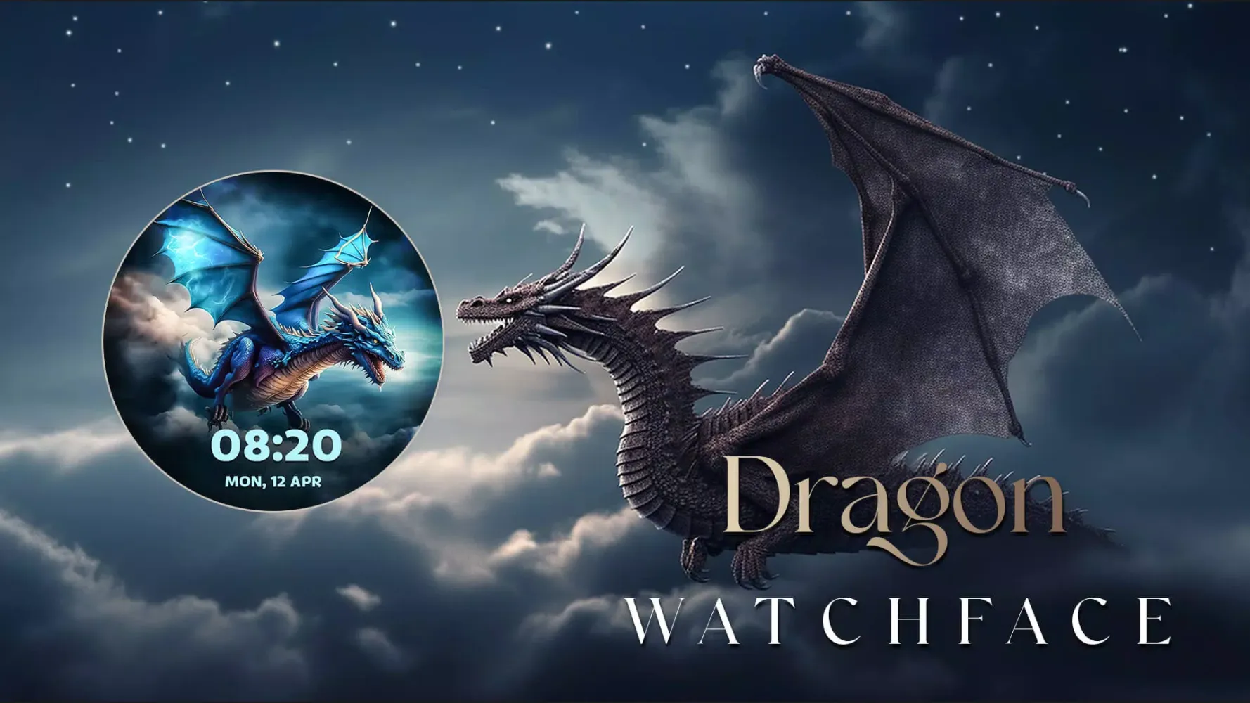 Dragon Watchfaces: Wear OS スクリーンショット