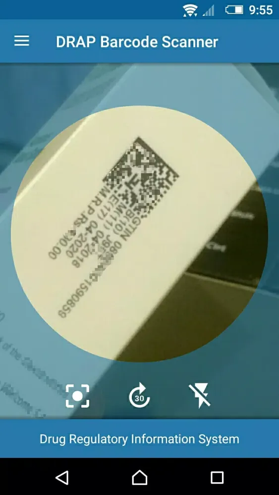 DRAP Barcode Scanner Ekran Görüntüleri