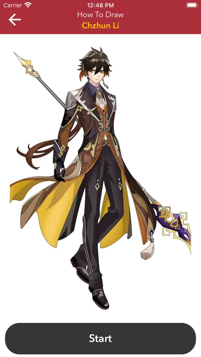Capturas de pantalla de How to Draw Genshin Impact