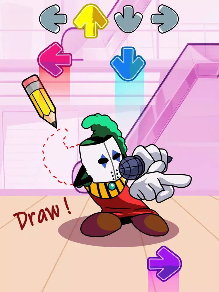 تصاویر Draw Puzzle Friday Night Music iPad 