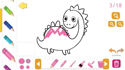 Tangkapan layar Drawing Color Game