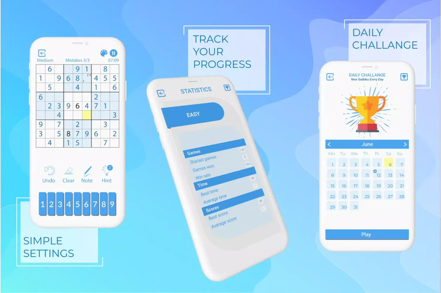 Sudoku Screenshots