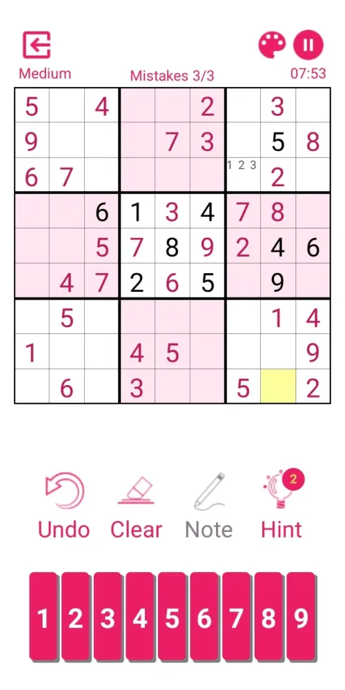 Sudoku Screenshots