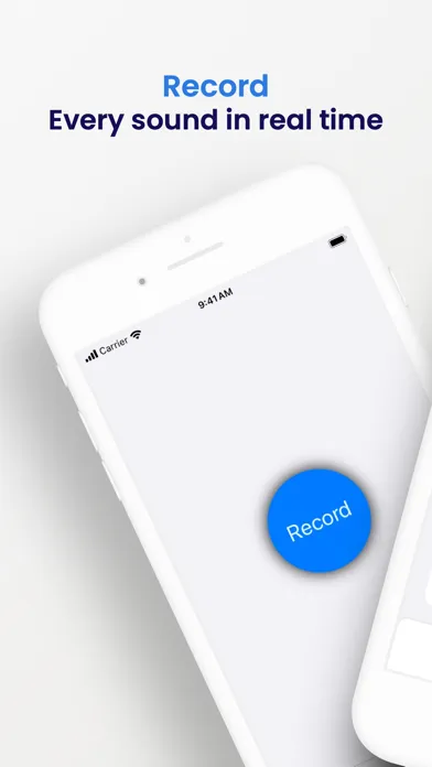 Tangkapan skrin Recordi - AI Sound Recorder