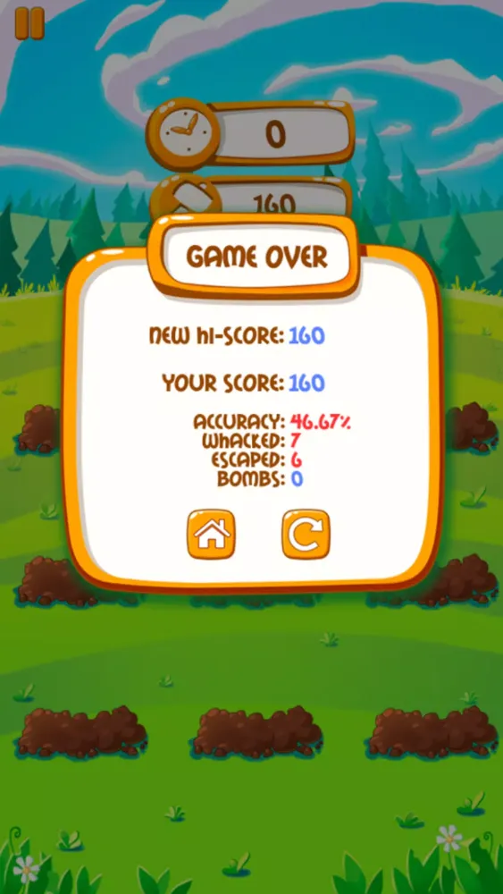 Capturas de pantalla de Whack a mole