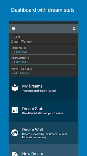 Capturas de pantalla de Dream Journal Ultimate