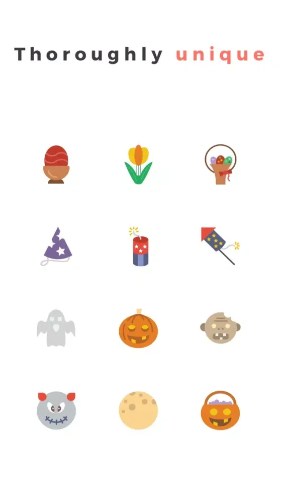 Holidays emoji Screenshots