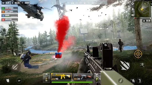 ภาพหน้าจอของ Gun Games FPS Shooting Offline