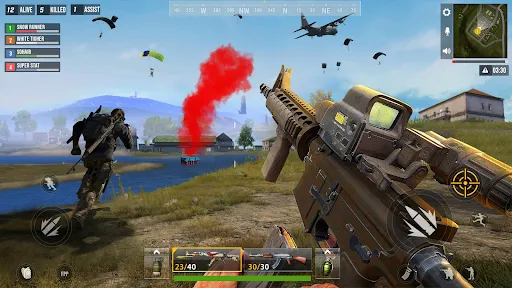 ภาพหน้าจอของ Gun Games FPS Shooting Offline