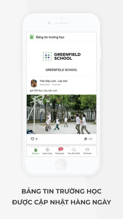 Capturas de tela do GREENFIELD SCHOOL