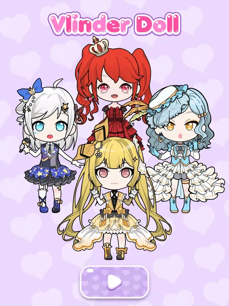 Vlinder Doll - Dress Up Game iPad  Screenshots